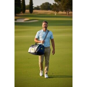 The Masters Golf Augusta National Large Duffle Travel Weekend Bag 24" x 13" x 8”